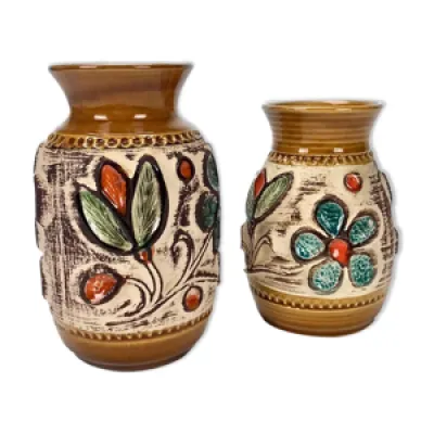 Duo de vases Bay Keramik Flower-Power