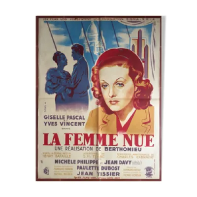 Affiche cinéma La Femme - 60x80cm