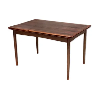 Table extensible en palissandre, - 1960