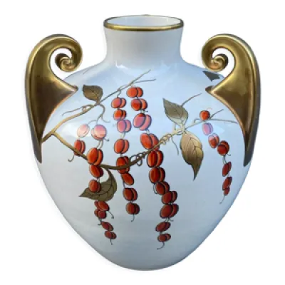 Vase art deco j pinon - fruits