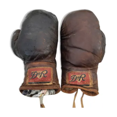 paire gants boxe - cuir