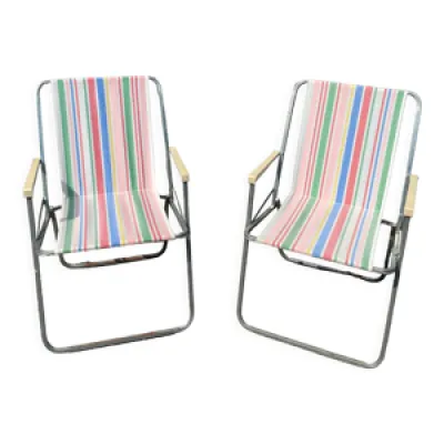 Paire fauteuil - camping