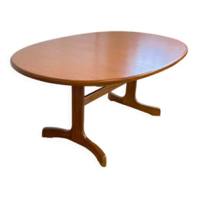 Table ovale à rallonge