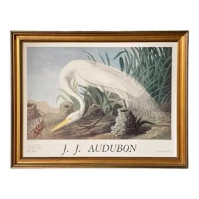 Lithographie Jean-Jacques - oiseau