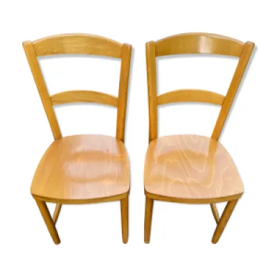 Paire chaises bistrot