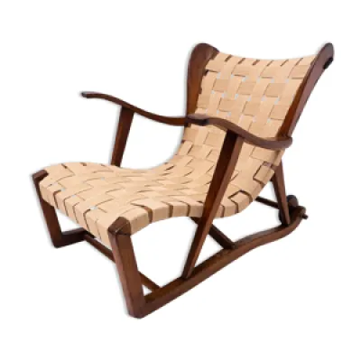 fauteuil en bois moderne - milieu
