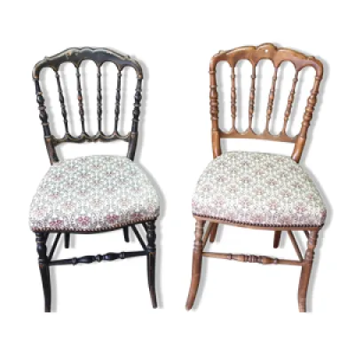 deux chaises de salon