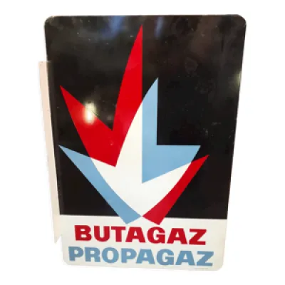 plaque publicitaire Butagaz