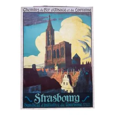 Affiche Chemin - 1924