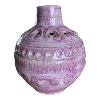 Vase céramique fat lava