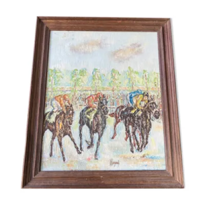 La course de chevaux - 1930