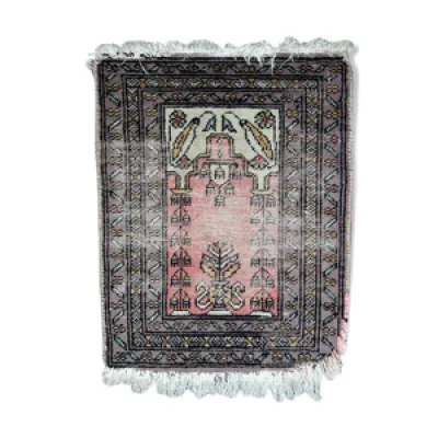 Vintage carpet uzbek - 46cm