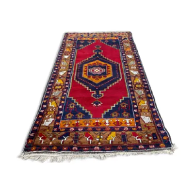 Ancien tapis oriental - 132