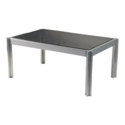 Table basse acier et - mobilier