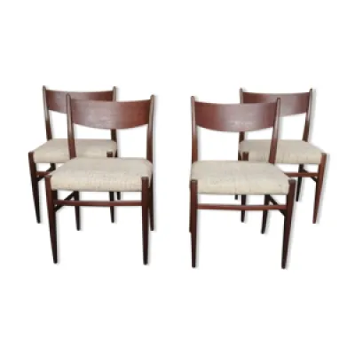 Série de 4 chaises SA10 - 1960