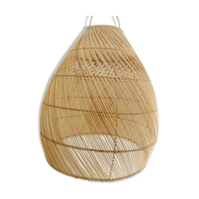 Rattan and wicker pendant - lampshade