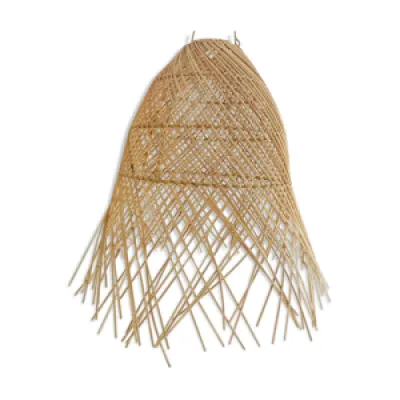 Rattan and wicker pendant - lampshade
