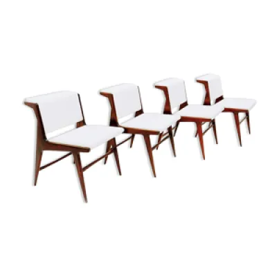 Ensemble de 4 chaises - modernes milieu
