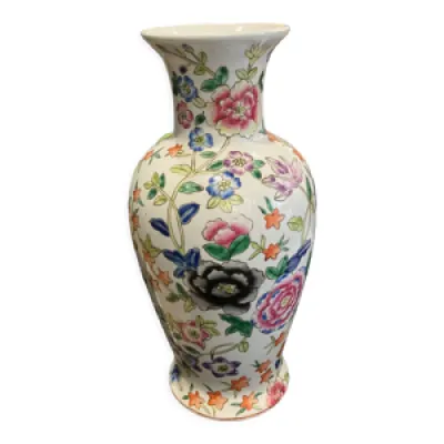 Chine vase en porcelaine - peinte