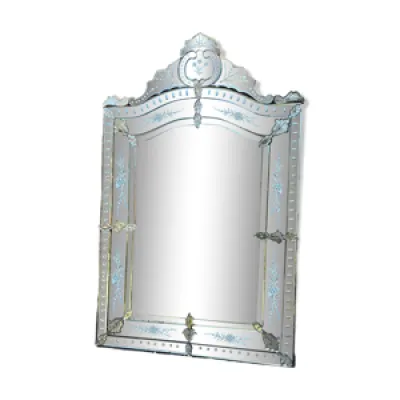 Miroir Napoléon III - verre venise