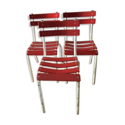 Série de trous chaises - bistrot