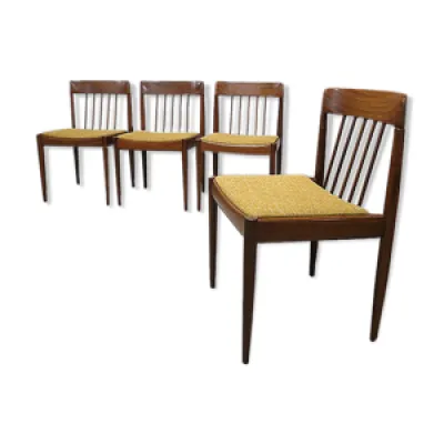 Ensemble de 4 chaises - salle