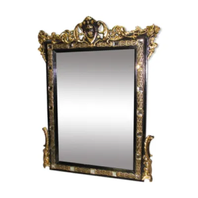 Miroir Napoléon III - noir