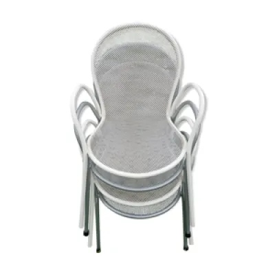 Série de 4 fauteuils - italiens