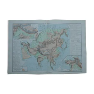 Carte de l'Asie datant