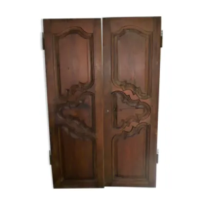 paire de portes d'armoire - ancienne