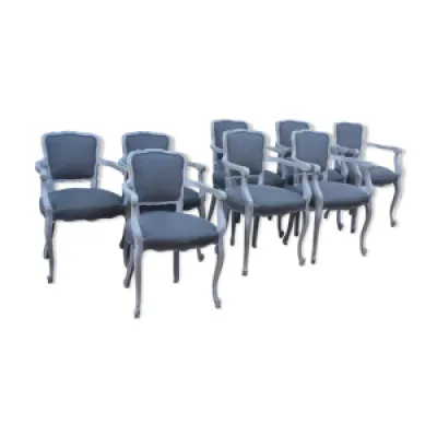 lot de 8  fauteuils