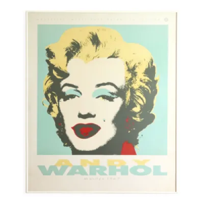 Lithographie offset de - andy warhol