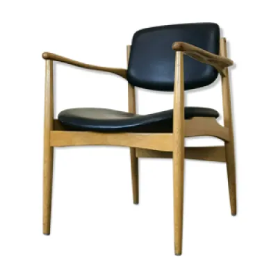 fauteuil danois chêne - 60