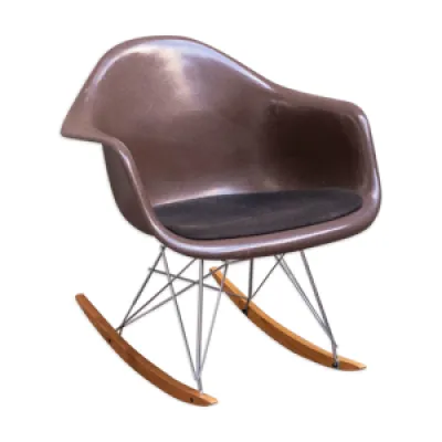 Rocking chair Seal Brown - ray charles eames
