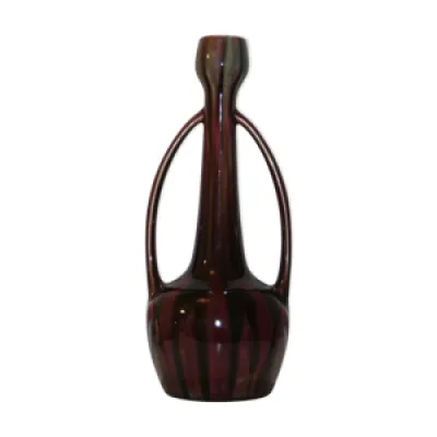 Vase Art Déco en barbotine - bruyn