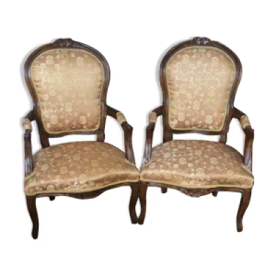 paire de fauteuils bergère - louis philippe