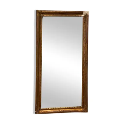 Miroir ancien en bois - fine