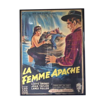 Affiche cinéma La femme - 1955