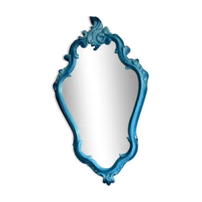 Miroir baroque dégradé - bleu