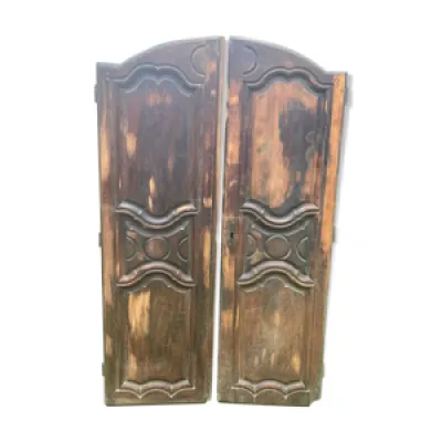 paire de portes d'armoire - ancienne