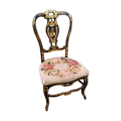 Chaise Napoléon III - xixe bois