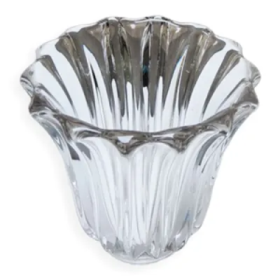 Ancien vase en cristal - verre