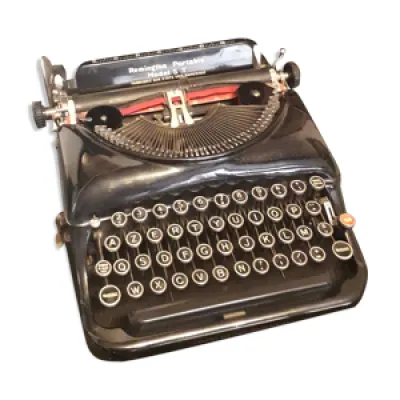 Machine à écrire Remington - noire