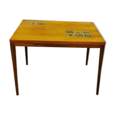 Table basse avec carreaux - 1960 porcelaine