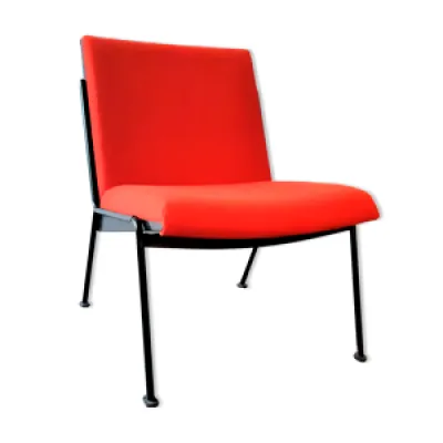 Chaise longue rouge 'Oase' - 1950