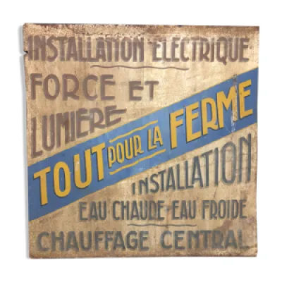 Panneaux publicitaire - 1900