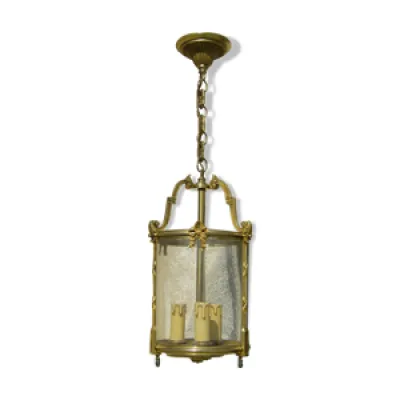 Lanterne de vestibule - style louis bronze