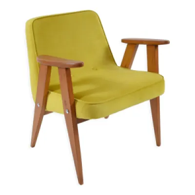 fauteuil 366 designer - velours
