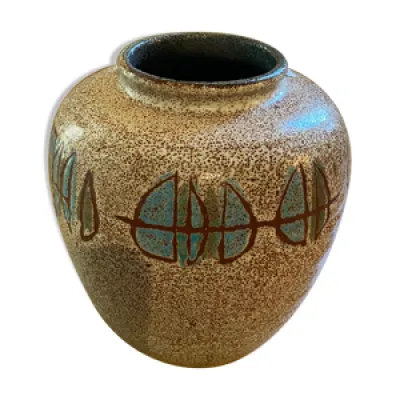 Vase en céramique Accolay - motifs