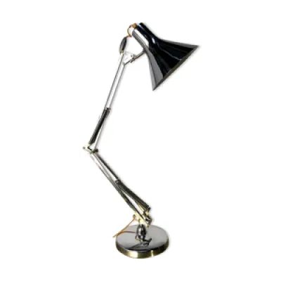 lampe en métal chromé - lamp